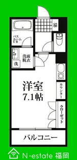 福岡県福岡市西区小戸4【マンション】の間取り