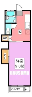 白居ビル【4階】の間取り