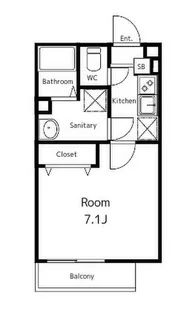 オルタンシアV【1階】の間取り