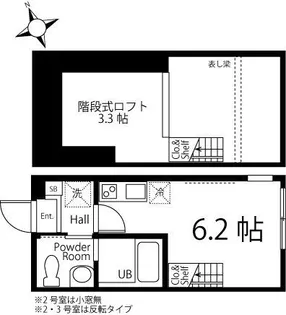 ハーミットクラブハウス片倉横浜【1階】の間取り