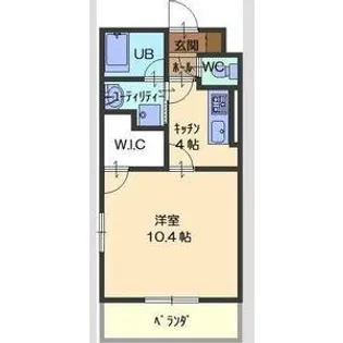 愛知県名古屋市守山区桔梗平2【アパート】の間取り