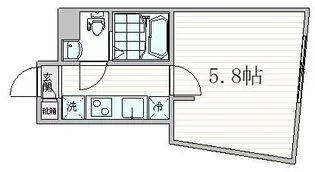FUUWA徳丸【4階】の間取り