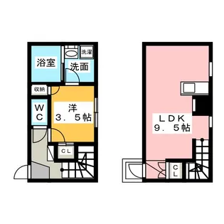 Fine plus【1階】の間取り