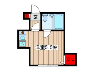 サンハイツ【1階】の間取り