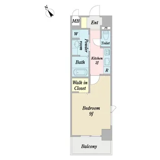 カスターニャ【2階】の間取り