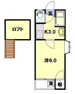 クイーンパレス坂本【2階】の間取り