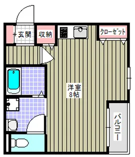 コンフォール南森町【10階】の間取り