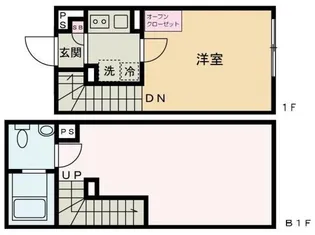 ラヴィーダ東長崎【1階】の間取り