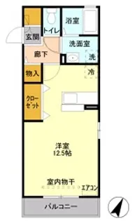 ベルテサクラ【2階】の間取り