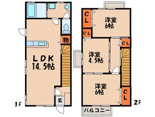 Rose Court 悠の間取り