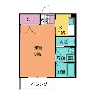 モルゲンレーテ【1階】の間取り