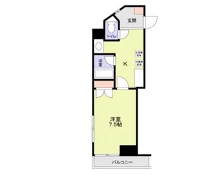 丸昌西マンション【2階】の間取り