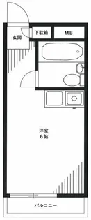 東長崎センチュリー21【4階】の間取り