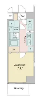 ラサンテ柏【7階】の間取り