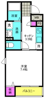 シャーメゾンY・M【3階】の間取り