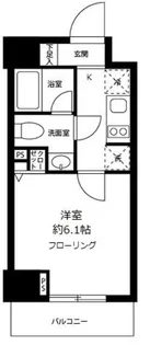グロースメゾン亀戸【7階】の間取り