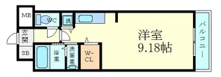 グラビスコート加古町【2階】の間取り