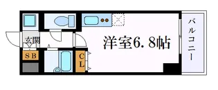 RIDGE堀田【5階】の間取り