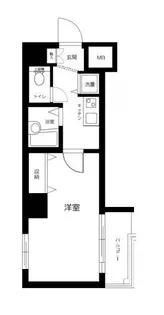 グランフォース蔵前【5階】の間取り