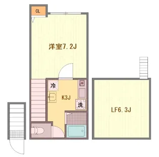 PRENDRE M 南阿佐ヶ谷【2階】の間取り