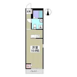 MSテラス【2階】の間取り