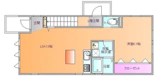 鉄砲町ユニテ C棟【1階】の間取り