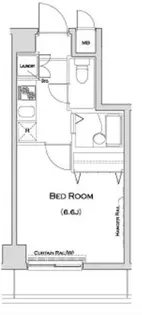 ル・リオン森下エルヴィエントアース【7階】の間取り