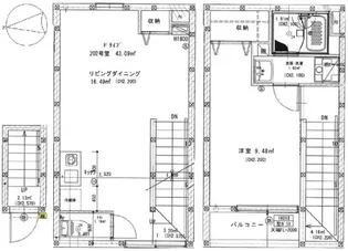パークノート東日暮里の間取り