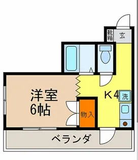 コーポ竹内【2階】の間取り