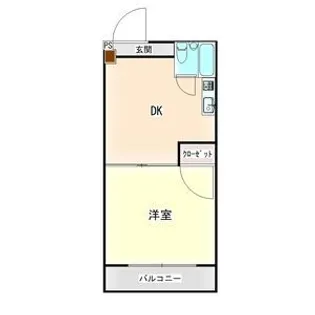 日電ビル【3階】の間取り