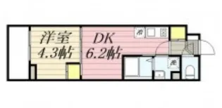 HF西巣鴨レジデンスII【2階】の間取り