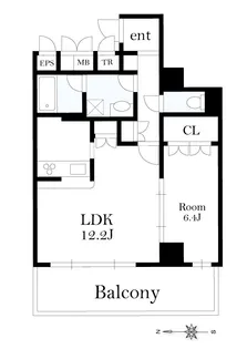 フォンテリエ光が丘【5階】の間取り