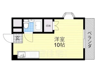 村井マンション【3階】の間取り