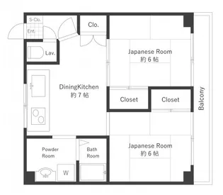 上宿ビル【2階】の間取り