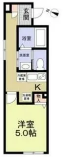 Verde Wakamiya【1階】の間取り