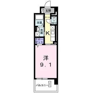 カモミール【3階】の間取り