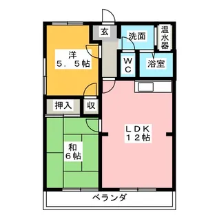 マイン96【2階】の間取り