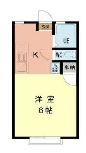 カーサ四季【2階】の間取り