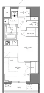 ARKMARK渋谷初台【4階】の間取り