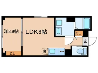 ルミオ王子【2階】の間取り