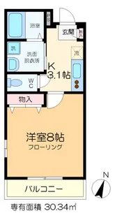 スターヒルズN【3階】の間取り