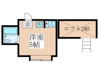 クリエイト国分寺【2階】の間取り