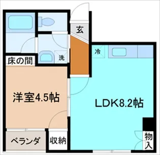 サクシード【3階】の間取り