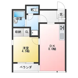 松屋ビル【3階】の間取り