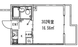 スペリア沼袋【3階】の間取り