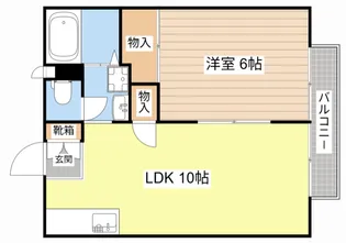 藤岡セントラルハイツ【2階】の間取り