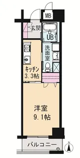 アイステージ幸町【3階】の間取り
