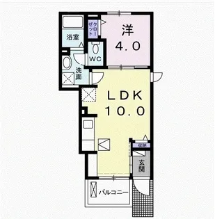 セクションエイト【1階】の間取り