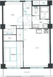 アンソレイユ【3階】の間取り