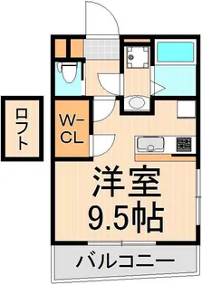 Maison de とまと【4階】の間取り